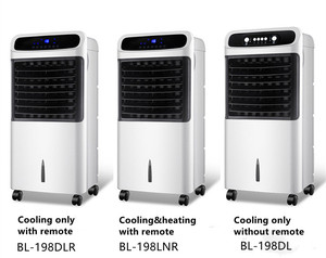 Refroidisseur d'air à nid d'abeille de grande capacité, silencieux, refroidissement et chauffage, consommation d'eau de 12 L, avec certifications ETL, CB, CE, <span class=keywords><strong>GS</strong></span> - Product Image 2