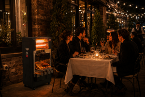 <span class=keywords><strong>Chauffage</strong></span> infrarouge au <span class=keywords><strong>gaz</strong></span> portable avec fonction quartz électrique, conçu pour une utilisation dans la salle de bain et le jardin - Product Image 3