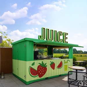 Cafetería Portátil de Lujo Contemporánea, Cafetería Prefabricada de Comida Rápida, Bar en Contenedor Prefabricado, Resistente y Duradero - Product Image 6