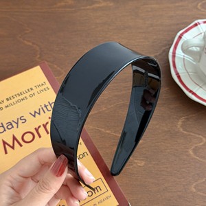 French Elegant Acetate Wide <b>Headband</b> Women Simple Solid Tortoise <b>Leopard</b> Print Hair Hoop Fashion Korean Daily Hair Accessories - Product Image 2