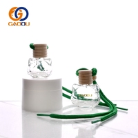 Bouteilles de diffuseur de parfum pour voiture, flacons vides pour huiles essentielles, bouteilles en verre transparent avec bouchon en liège
