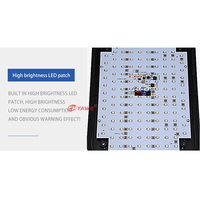 Feux de signalisation d'urgence à clignotement bleu haute luminosité DC12V 24V pour ambulance, véhicule, ABS