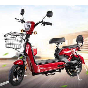 Bicicleta Eléctrica <span class=keywords><strong>de</strong></span> Movilidad <span class=keywords><strong>de</strong></span> 350W 48V 20Ah a Precio Económico, Bicicleta Eléctrica Urbana para Adultos <span class=keywords><strong>de</strong></span> 14 Pulgadas <span class=keywords><strong>de</strong></span> Largo Alcance con Canasta - Product Image 5