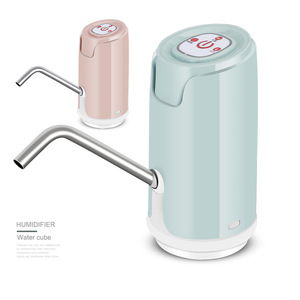 Portable Water Dispenser Pump Miniature Manual Plastic Housing With Hose For Bottled Water Use - Product Image 5