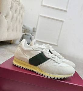 Baskets en cuir de luxe personnalisées pour femmes, design sportif automne, chaussures de marche amortissantes - Product Image 3