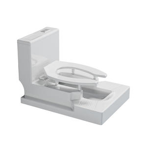 <span class=keywords><strong>Toilette</strong></span> moderne à double usage à chasse directe, sans perçage, à montage en surface, convertible en <span class=keywords><strong>toilette</strong></span> à la turque ou à la française pour salle <span class=keywords><strong>de</strong></span> bain - Product Image 1