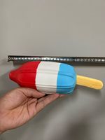 Jouet Squishy Géant en Forme de Fusée et de Sucette Glacée, à Rebond Lent, Anti-stress, Boîte de Présentation, Vente en Gros, Unisexe, 14