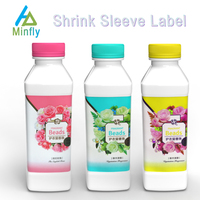 Canettes en aluminium personnalisées pour bière, canettes de bière, vin, eau, plastique, jus en PVC, OPS PET, boisson à rétrécissement, étiquette, 12 OZ 16 OZ 500 ml 330 ml