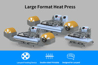 Presse à chaud pour lanières OtterPro en gros, 25*100cm, impression de lanières, sublimation plate, presse à chaud DTF