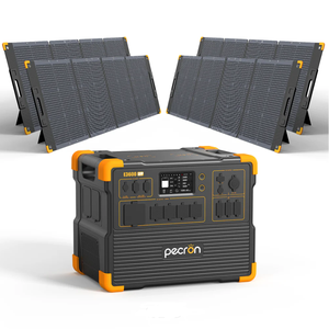 เครื่องกำเนิดไฟฟ้าพลังงานแสงอาทิตย์แบบพกพา Pecron E3600LFP 3.6kW MPPT  สถานีพลังงาน 3kWh  รองรับการรับพลังงานแสงอาทิตย์ 1200W สำหรับใช้ในรถยนต์และบ้าน - Product Image 1