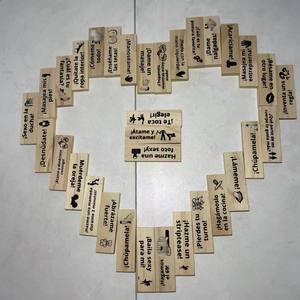 Última Versión en Español del Juego Torre de Bloques Atrevidos para Parejas Adultas con 48 Desafíos Coquetos Torre de Bloques Apilables para Amantes - Product Image 2