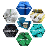 Machine à déchiqueter les déchets de plastique, machine à déchiqueter les morceaux de plastique pvc, machine à déchiqueter les déchets de plastique