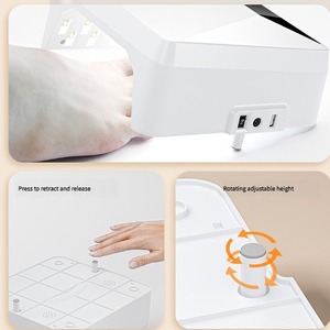 Mục mới 78 Wát Trắng <span class=keywords><strong>UV</strong></span> Nail đèn <span class=keywords><strong>UV</strong></span> Gel Nail chữa đèn ánh sáng máy sấy <span class=keywords><strong>LED</strong></span> Nail đèn - Product Image 3