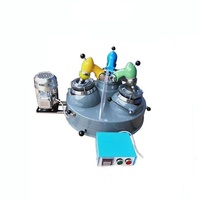 Machine de meulage à trois têtes de haute qualité pour laboratoire, modèle XPM120*3, en agate, broyeur à 3 têtes