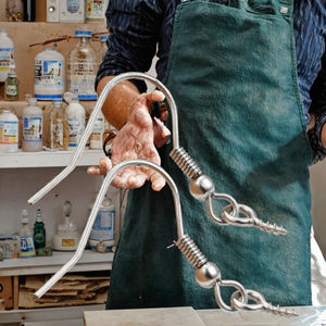 Ganchos para Pendientes de Acero Inoxidable con Cierres de Pinza, Accesorios y Componentes para la Fabricación de Joyería - Product Image 3