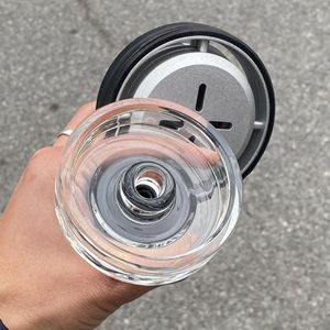 Têtes de chicha portables en silicone laqué de haute qualité avec gestion de la chaleur pour bol en quartz - Product Image 3