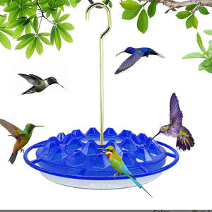 Water Plastic Hummingbird <strong>Wild</strong> <strong>Bird</strong> Seed Dispenser Bracket Food Container Hanging Round <strong>Bird</strong> Feeder - Product Image 5