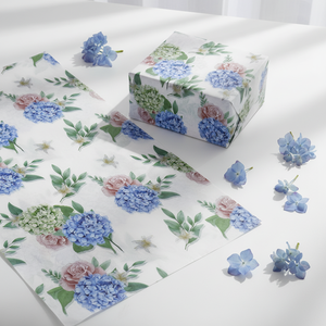 Papel de Regalo Ecológico Personalizado, Papel de Seda para Envolver Flores, Libre de Ácido, para Bodas, Fiestas de Primavera y Verano, Regalos - Product Image 1