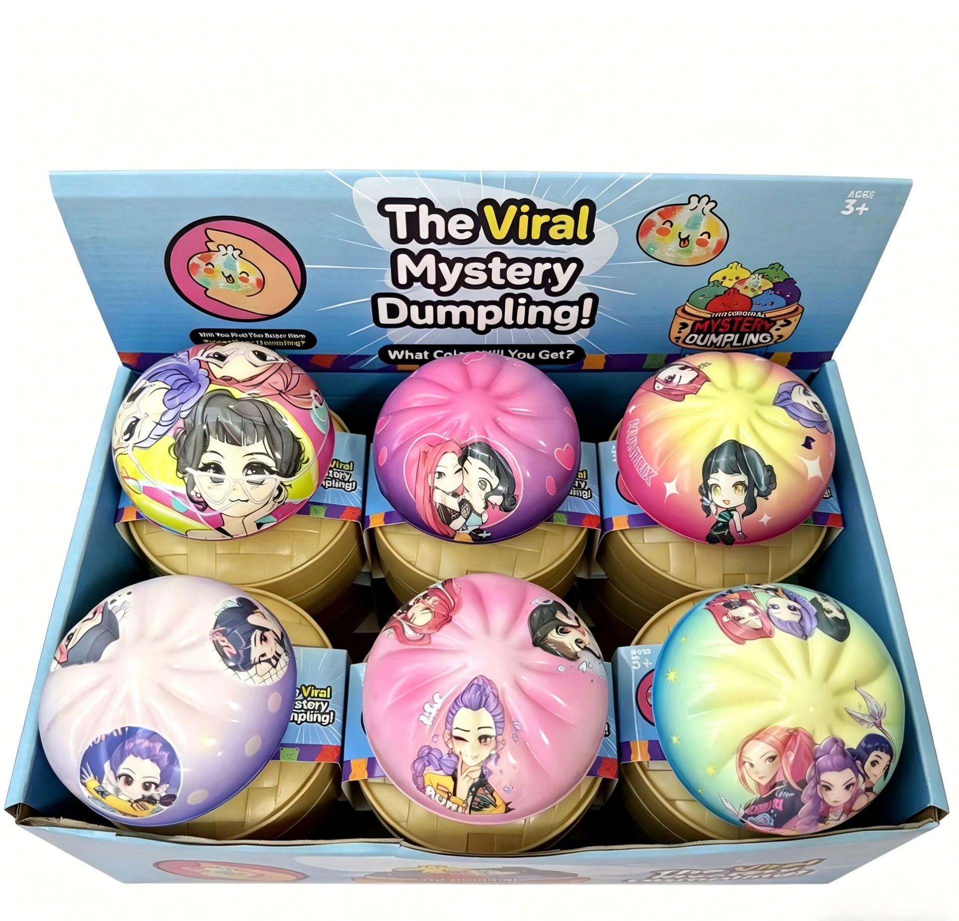 PU Cartoon Hunting Girl Group Bun [Boxed+Steamed]