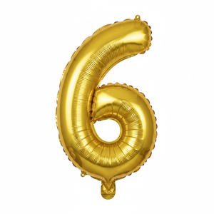16 \ "n. 6 palloncino in alluminio dorato 240 pz/CS per decorazioni per feste - Product Image 4