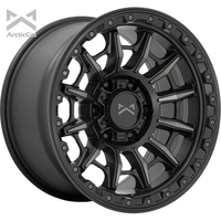 Jantes en alliage léger PCD 6x139.7/5x114.3 noires forgées pour SUV tout-terrain pour Bronco pour LandCruiser Prado pour Jeep