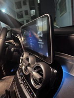 Navigation GPS sans fil Android 12 12,3 pouces pour Mercedes Benz GLC W253 GLC220 GLC300 Autoradio Lecteur multimédia Écran HD