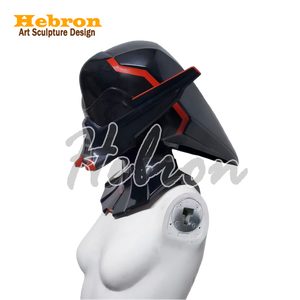 Casco <span class=keywords><strong>Star</strong></span> <span class=keywords><strong>Wars</strong></span> Vision Personalizzato in ABS, Maschera per Collezione Personale, Cosplay, Personaggi Cinematografici, Accessori per Spettacoli - Product Image 4