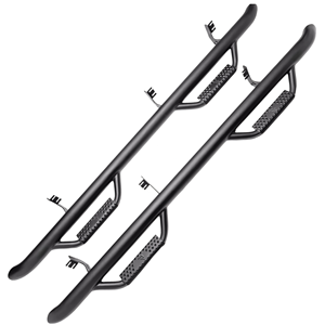 Marchepieds latéraux en acier robuste pour pick-up 4x4 pleine grandeur, cabine étendue <span class=keywords><strong>2</strong></span> <span class=keywords><strong>portes</strong></span>, compatibles Chevy Colorado, GMC Canyon, FJ Cruiser, <span class=keywords><strong>Wrangler</strong></span> - Product Image 1