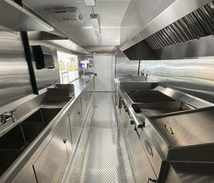 Remolques móviles de camiones de comida de cocina de comida rápida totalmente equipados para vender con precio al por mayor y construcción Premium - Product Image 6