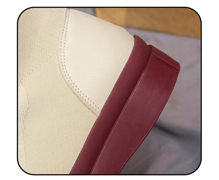 High Top Shoes Women 2022 Casual Thick Soled Flying Woven Breathable Elastic Socks Boots