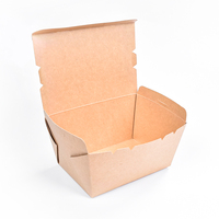 Sunzza – boîte pliable à emporter personnalisée pour aliments de poulet, emballage artisanal en papier jetable pour hamburgers de restauration rapide