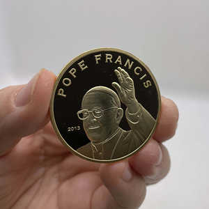 Moneda de Oro con la Imagen de Juan II, Recuerdo de Polonia, Moneda de Plata Chapada en Plata, para Colección y Regalos - Product Image 2