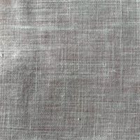 Tissu synthétique en lin imprimé, léger, ignifuge et antistatique, en polyester filé slub 130 g/m², pour rideaux voilages, chemises et robes