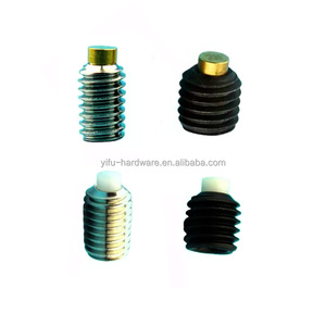 Vis en titane en acier inoxydable M2 M4 M6 M14 1/4-20 3/8-16 1/4 Vis de réglage hexagonales à six pans creux Unc - Product Image 6
