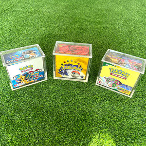 Boîte de rappel Pokemon en acrylique transparent TCG Offre Spéciale Vitrine personnalisée Pokemon XY Evolutions Aimant fort - Product Image 6