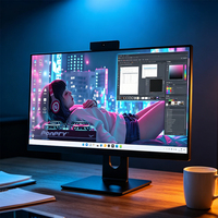 Nuevo PC Todo en Uno de 23.8 Pulgadas, Suministro de Fábrica, Carcasa Monobloque Barebone con Puertos USB, Compatible con Logotipo OEM