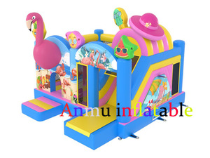 Nuevo <span class=keywords><strong>para</strong></span> 2026: Castillo Inflable Multifuncional con Forma de Flamenco que Encanta a los Niños, Tamaños Personalizados Disponibles Gratis - Product Image 3