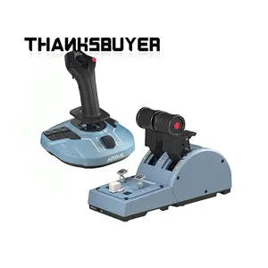 Kit de simulateur de vol TCA édition <span class=keywords><strong>Airbus</strong></span>, contrôleur pour jeu de simulation Thrustmaster, joystick, commande des gaz, volet, spoiler - Product Image 5