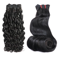 Vente en gros Extensions de cheveux brésiliens Remy bouclés à double tirage Funmi Cheveux humains Flexi/Pissy/Pixie à boucle printanière de haute qualité