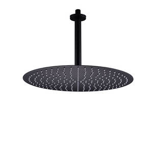 Bras télescopique rond encastré chromé de 16 pouces pour salle de bain avec bras d'extension de buse Slimline <span class=keywords><strong>Kit</strong></span> de bras de <span class=keywords><strong>douche</strong></span> - Product Image 2