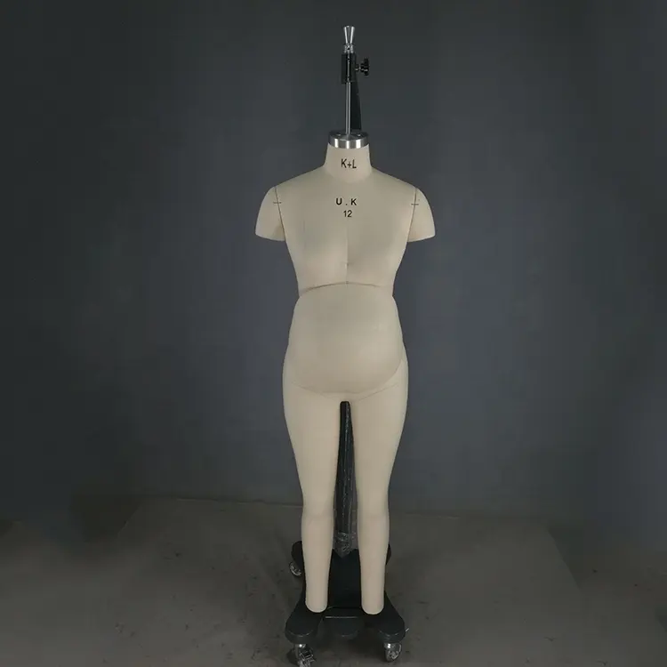 Europa 8 Of Custom Maten Full Body Jurk Vorm Zwangere Kleermaker Mannequin Afneembare Buik Model