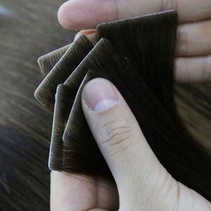 Extensiones de Cabello Humano Ruso 100% Virgen Remy con Cutícula Alineada, Extensiones de Cabello con Cinta Invisible - Product Image 2