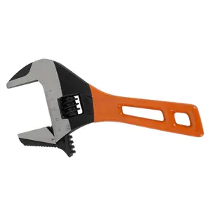 Dual function large opening short handle maintenance 6 in 8 in multifunctional small universal portable handy adjustable wrench