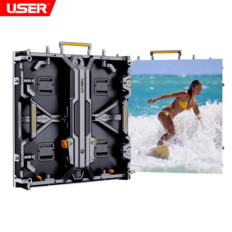 P2.97 P3.91 P4.81 Front Rear Access 3840hz Outdoor Indoor Stage Rental Concert Full Color Video Wall Panel Screen LED Display