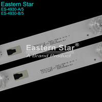 ES-4930 LED TV rétro-éclairage utilisation pour Haier 55 pouces TV réparation blanc corps de lampe en aluminium certifié CE 3V LED55D05A
