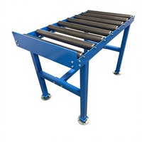 Convoyeur à rouleaux à gravité à vitesse réglable, porte élévatrice, en acier inoxydable résistant à la chaleur, neuf, 1 an de garantie, 1 couche, 220V/380V, pour bâtiment et alimentation