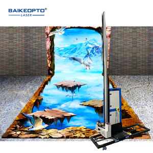 Máquina de impresión de suelo y pared 2 en 1, Graffiti de suelo, equipo de impresora UV de inyección de tinta automática de pared grande para suelo - Product Image 3