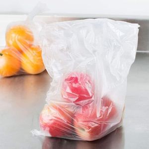 LDPE Transparent <b>Plastic</b> Food Fruit Vegetable Packaging Supermarket Flat Produce Bag on <b>Roll</b> - Product Image 6