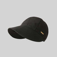 Sombreros de Pescador para Verano, Viajes, Playa, Protección Solar, Unisex, 6 Paneles, Poliéster-Algodón, Hebilla Metálica con Letras, Cierre a Presión