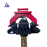 Compacteur hydraulique haute performance pour intégration de compactage et de palissage pour excavatrices CX210 CX240 R120 R130